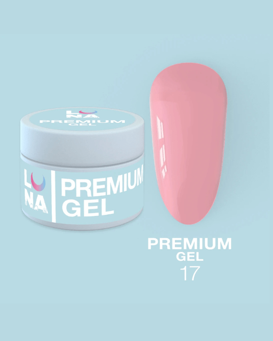 LUNA Premium Gel No. 17, 15ml - LEST NAILS