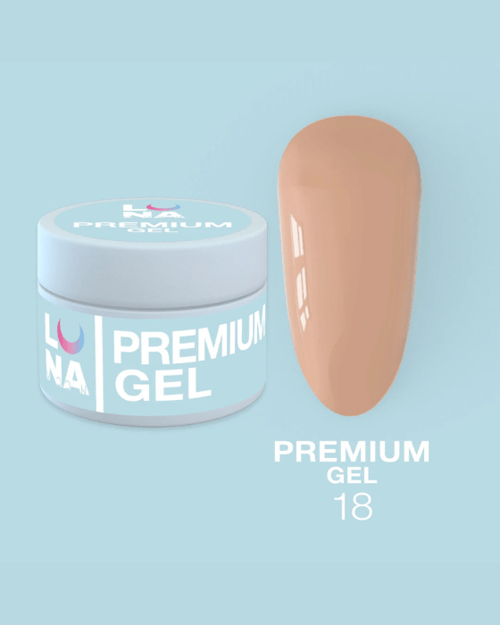 LUNA Premium Gel No. 18, 15ml - LEST NAILS