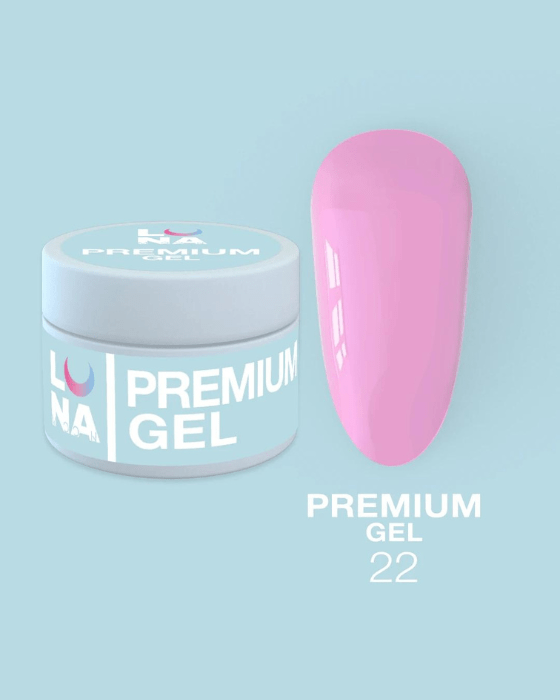 LUNA Premium Gel No. 22, 15ml - LEST NAILS