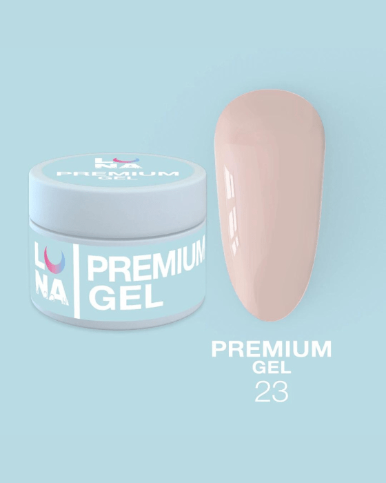 LUNA Premium Gel No. 23, 15ml - LEST NAILS