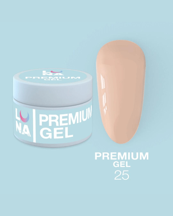 LUNA Premium Gel No. 25, 15ml - LEST NAILS