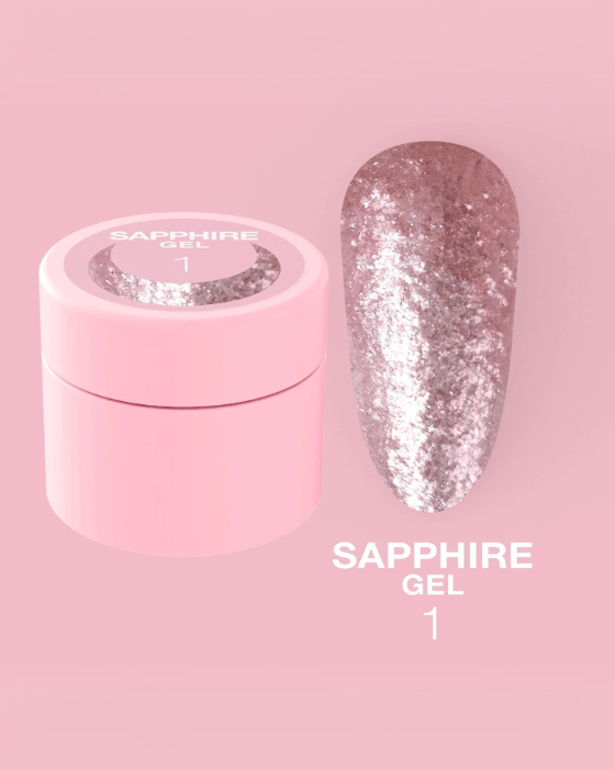 Luna Sapphire Gel No.1, 5ml - LEST NAILS