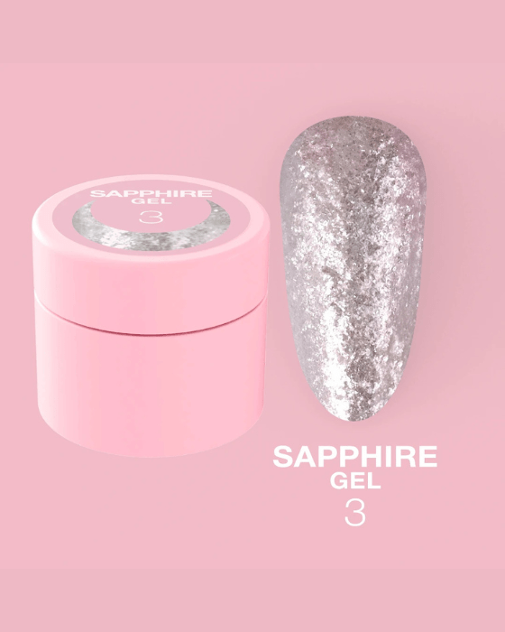 Luna Sapphire Gel No.3, 5ml - LEST NAILS