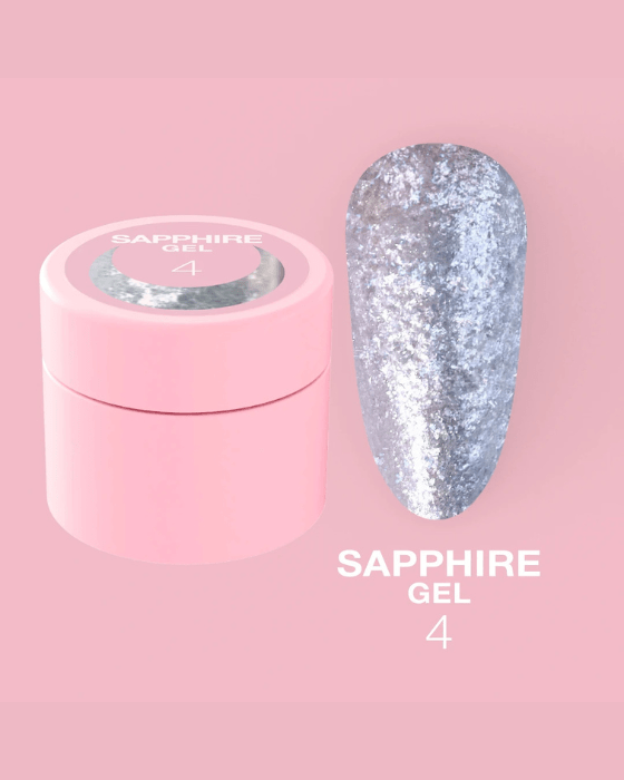 Luna Sapphire Gel No.4, 5ml - LEST NAILS