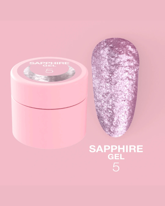 Luna Sapphire Gel No.5, 5ml - LEST NAILS