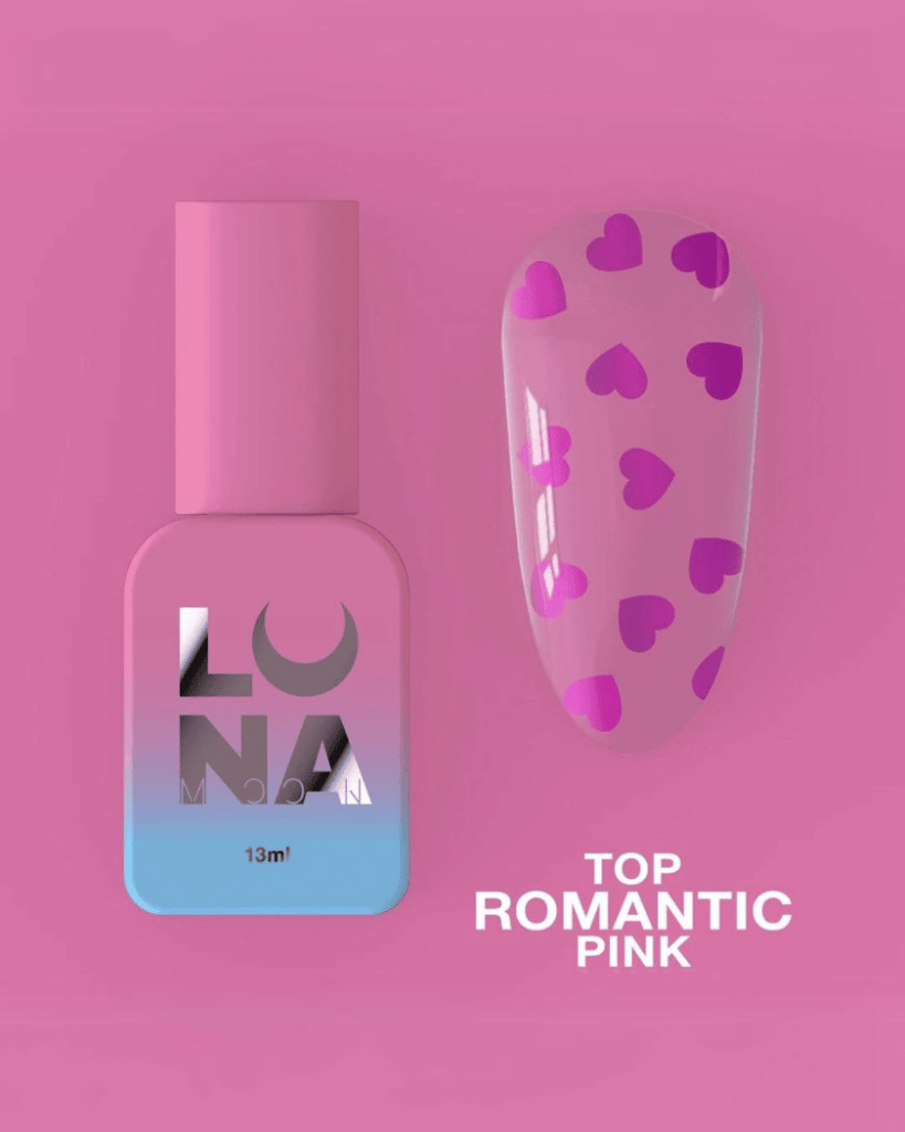 LUNA Top Romantic Pink, 13ml - LEST NAILS