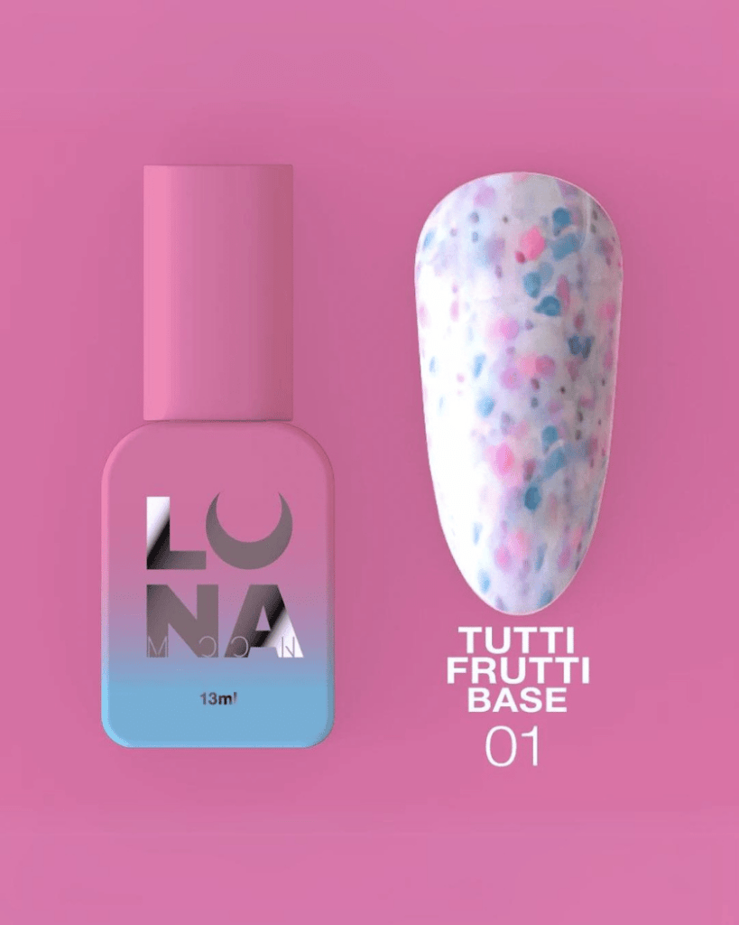 LUNA Tutti Frutti Base No. 1, 13ml - LEST NAILS