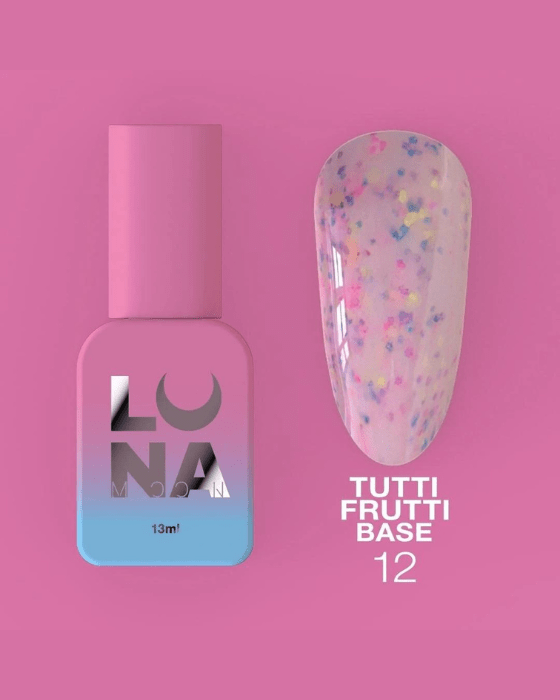 LUNA Tutti Frutti Base No. 12, 13ml - LEST NAILS
