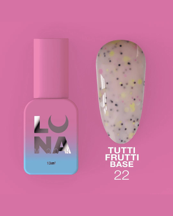 LUNA Tutti Frutti Base No. 22, 13ml - LEST NAILS