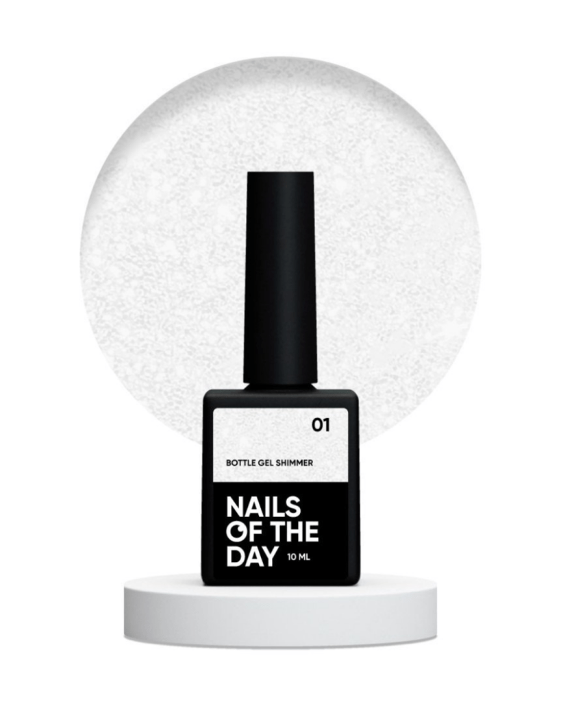 NOTD Bottle Gel Shimmer No. 01, 10ml - LEST NAILS