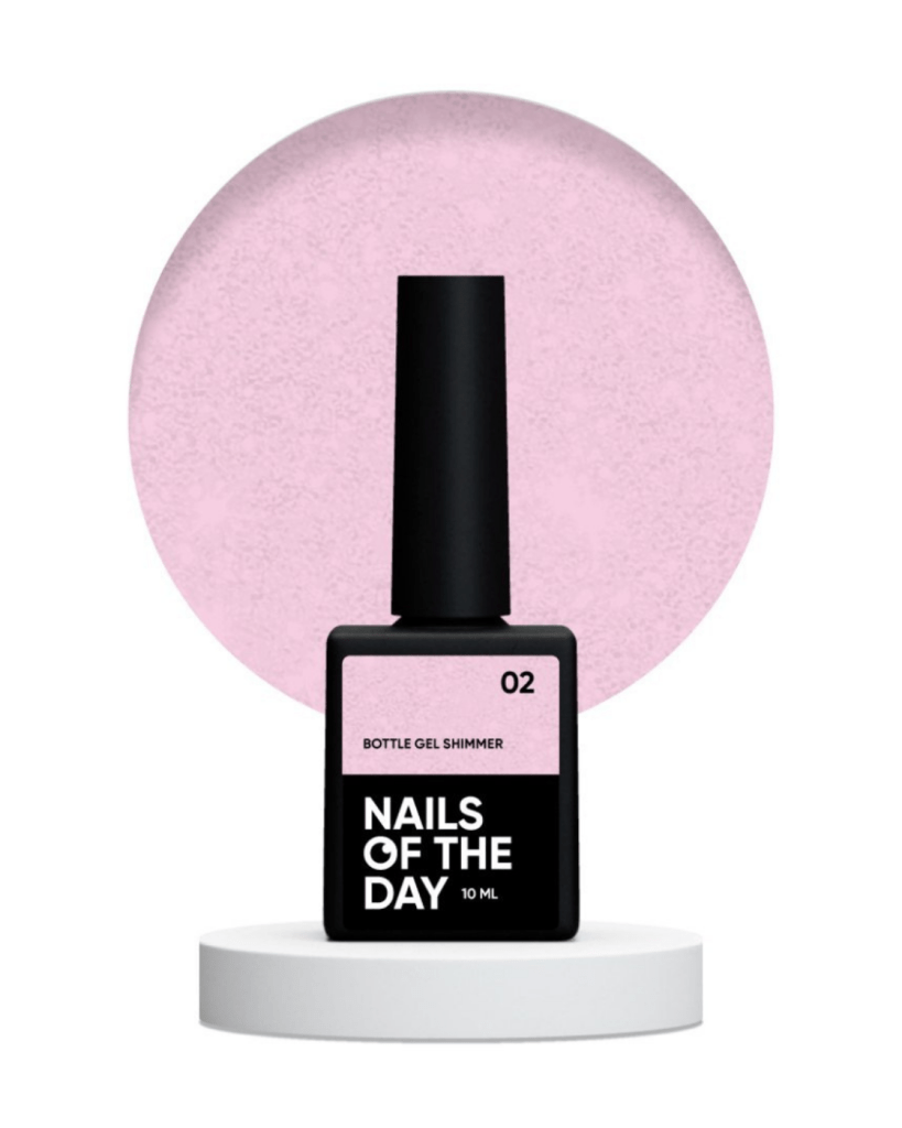 NOTD Bottle Gel Shimmer No. 02, 10ml - LEST NAILS