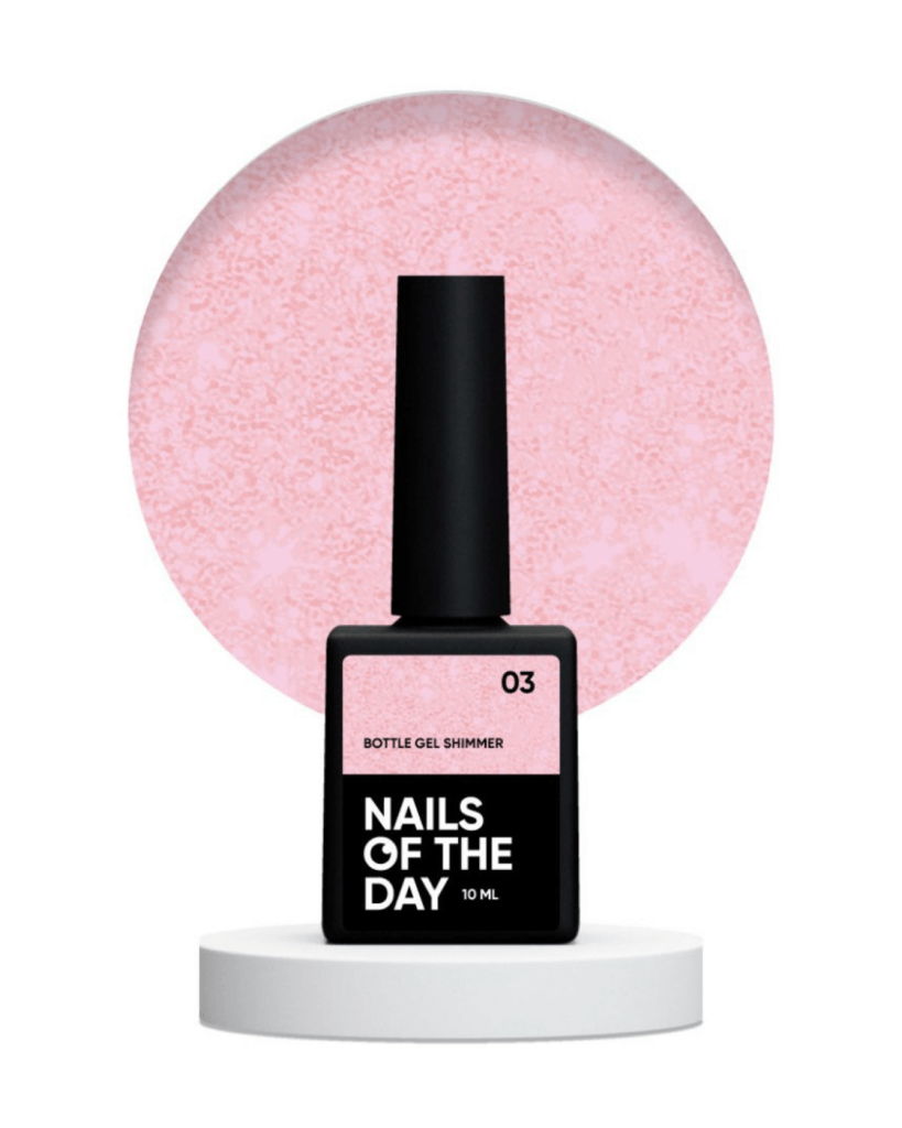 NOTD Bottle Gel Shimmer No. 03, 10ml - LEST NAILS