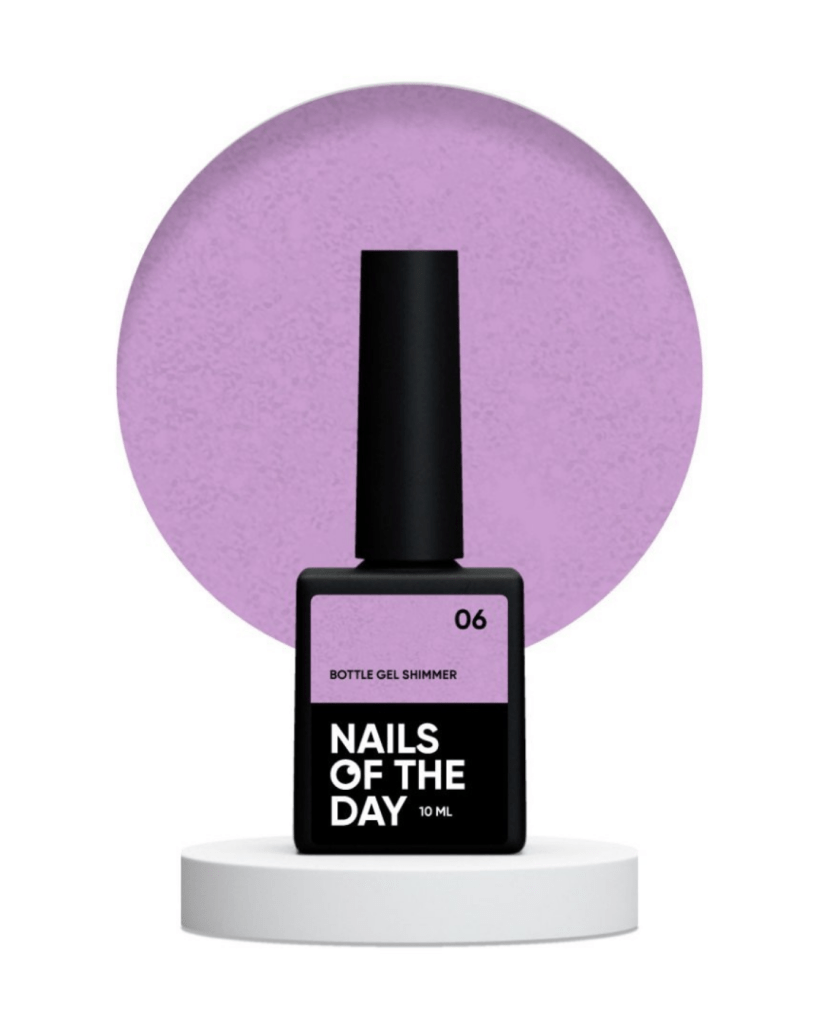 NOTD Bottle Gel Shimmer No. 06, 10ml - LEST NAILS