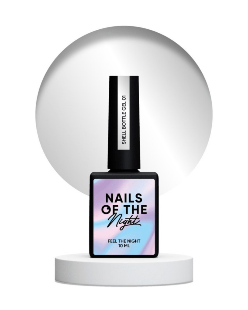 NOTD Shell Bottle Gel No. 01, 10ml - LEST NAILS
