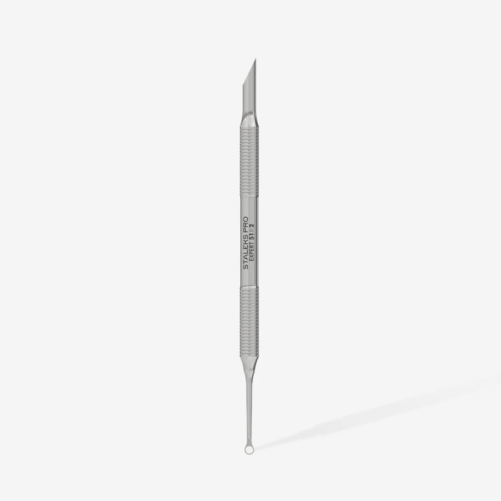 Poussoir manucure EXPERT 51 TYPE 2 (poussoir biseauté + anneau) - LEST NAILS
