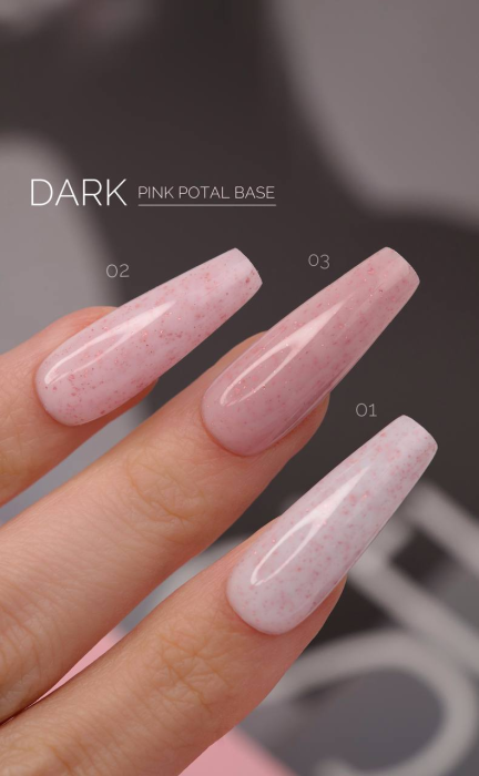 DARK PRO BASE PINK POTAL 1, 15ML