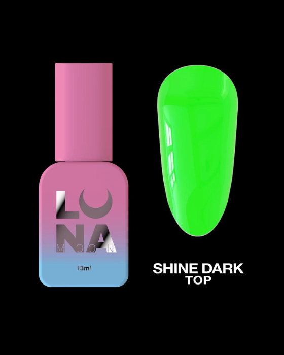 LUNA Shine Dark Top, 13ml